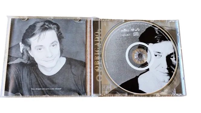 CD Fábio Junior - Obrigado 1996 MPB BMG - Foto 3