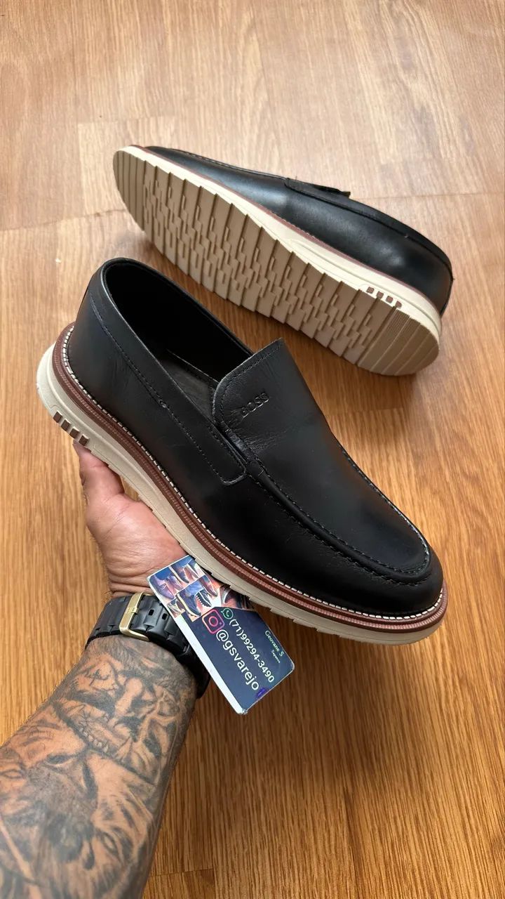 Sapato Mocassim de couro - Foto 4