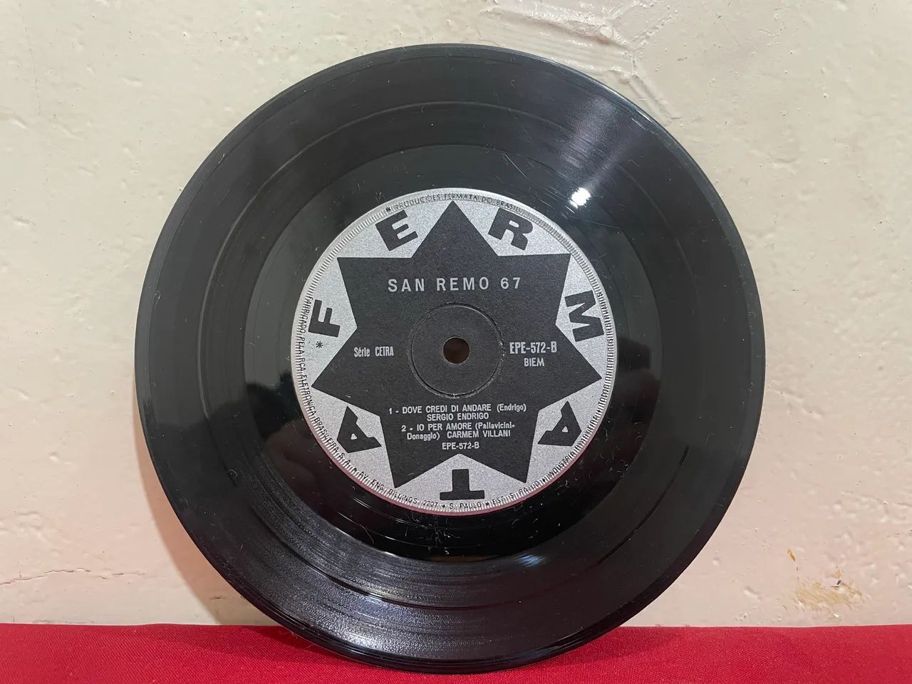 Disco de Vinil Compacto San Remo ?67 - Foto 3