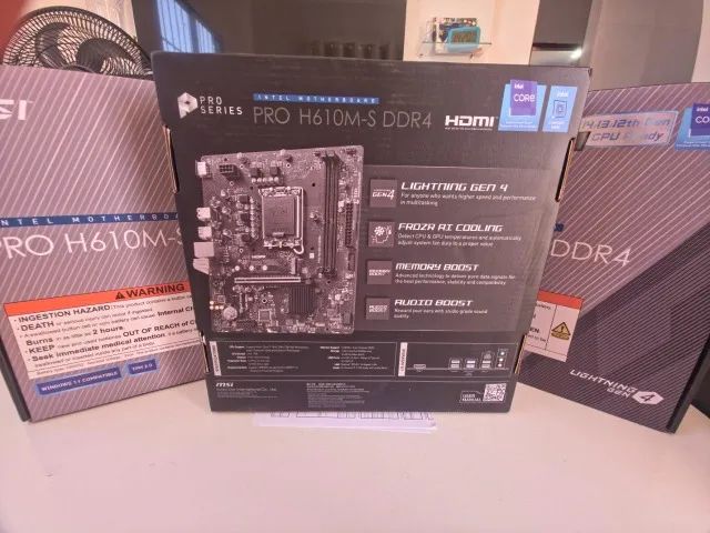 H610 MSI NOVA LACRADA 1 ANO DE GARANTIA - Foto 4
