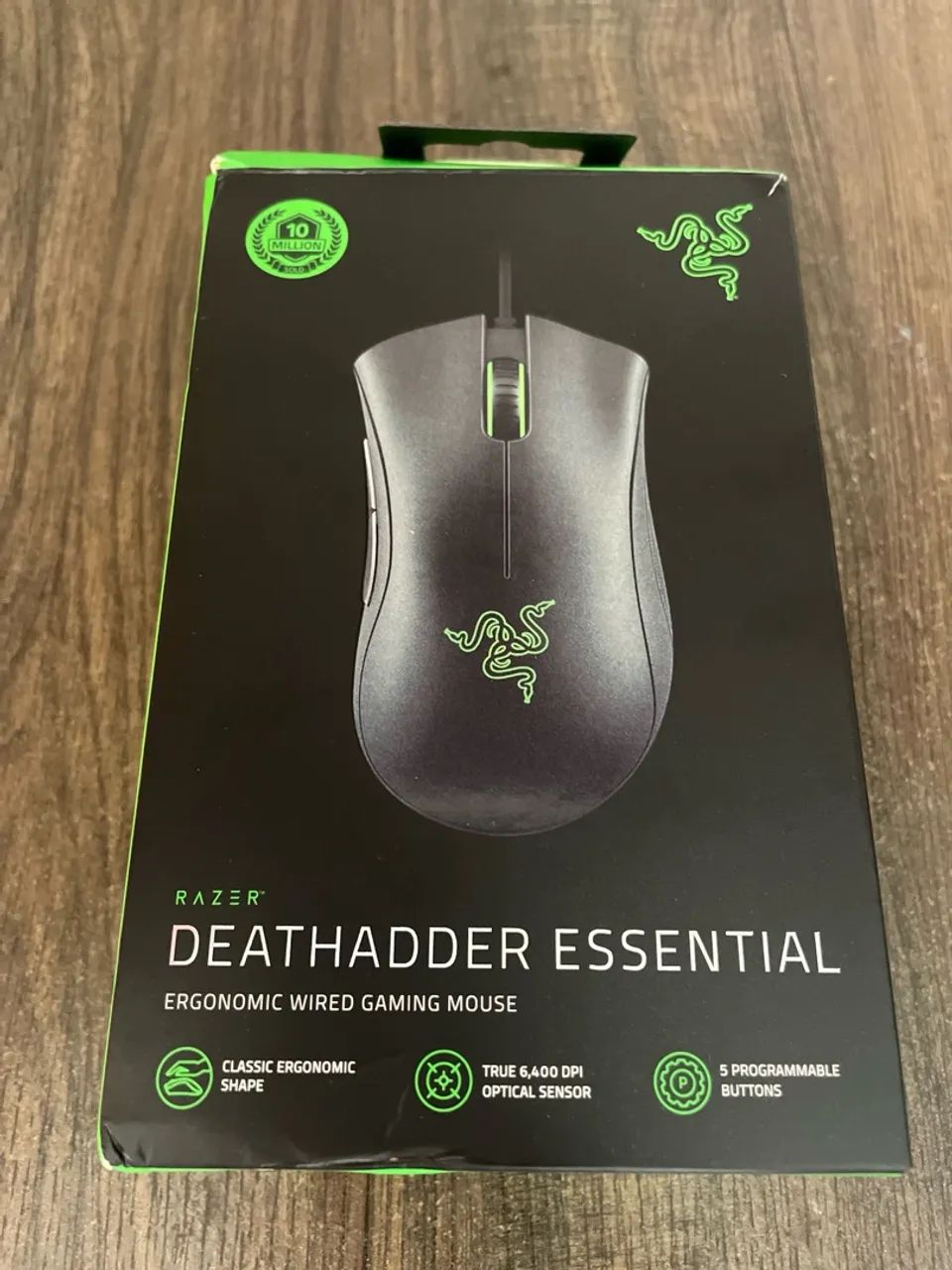 Razer DeathAdder Essential - Mouse Gamer com Fio