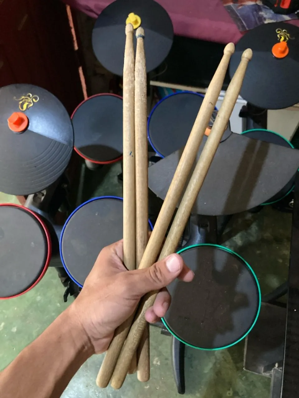 Bateria Guitar Hero Warrios Of Rock ps3