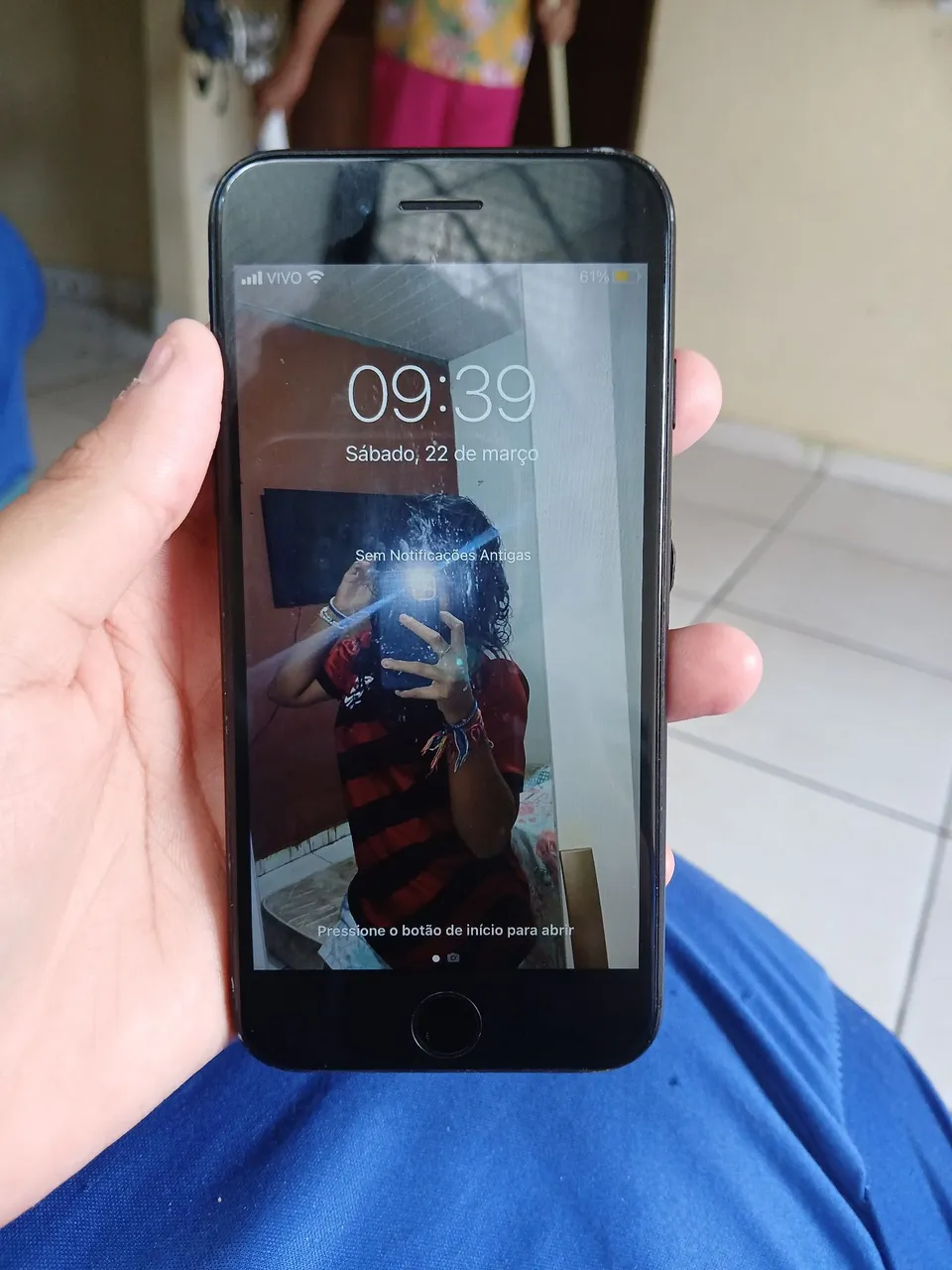 iPhone 7 Preto 128 gb
