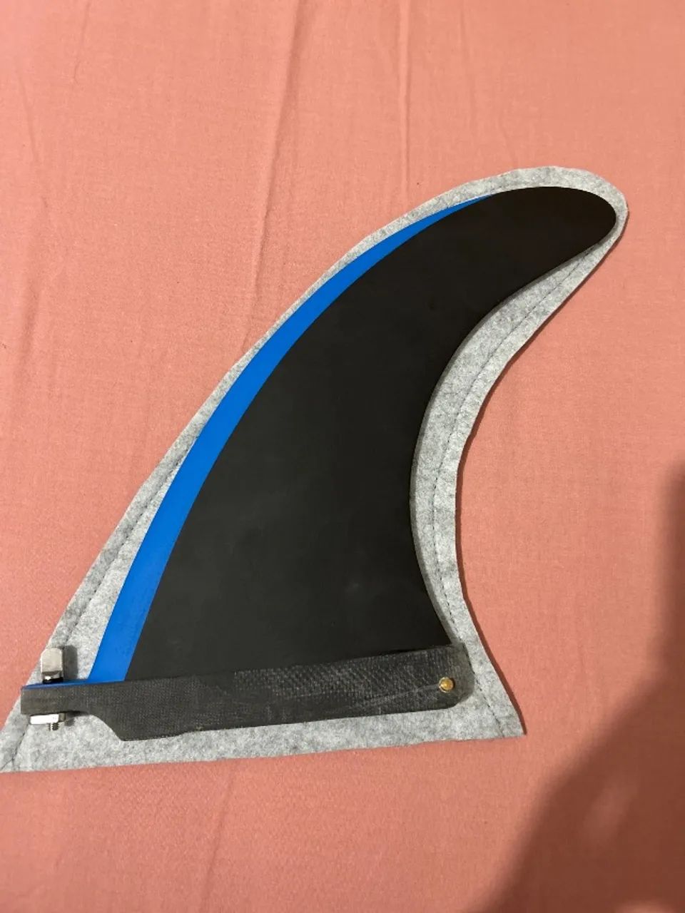 Fin de prancha de surf longboard 8" com parafuso m4