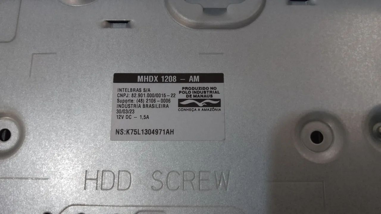 DVR MHDX 1208 com HD de 500gb - Foto 5