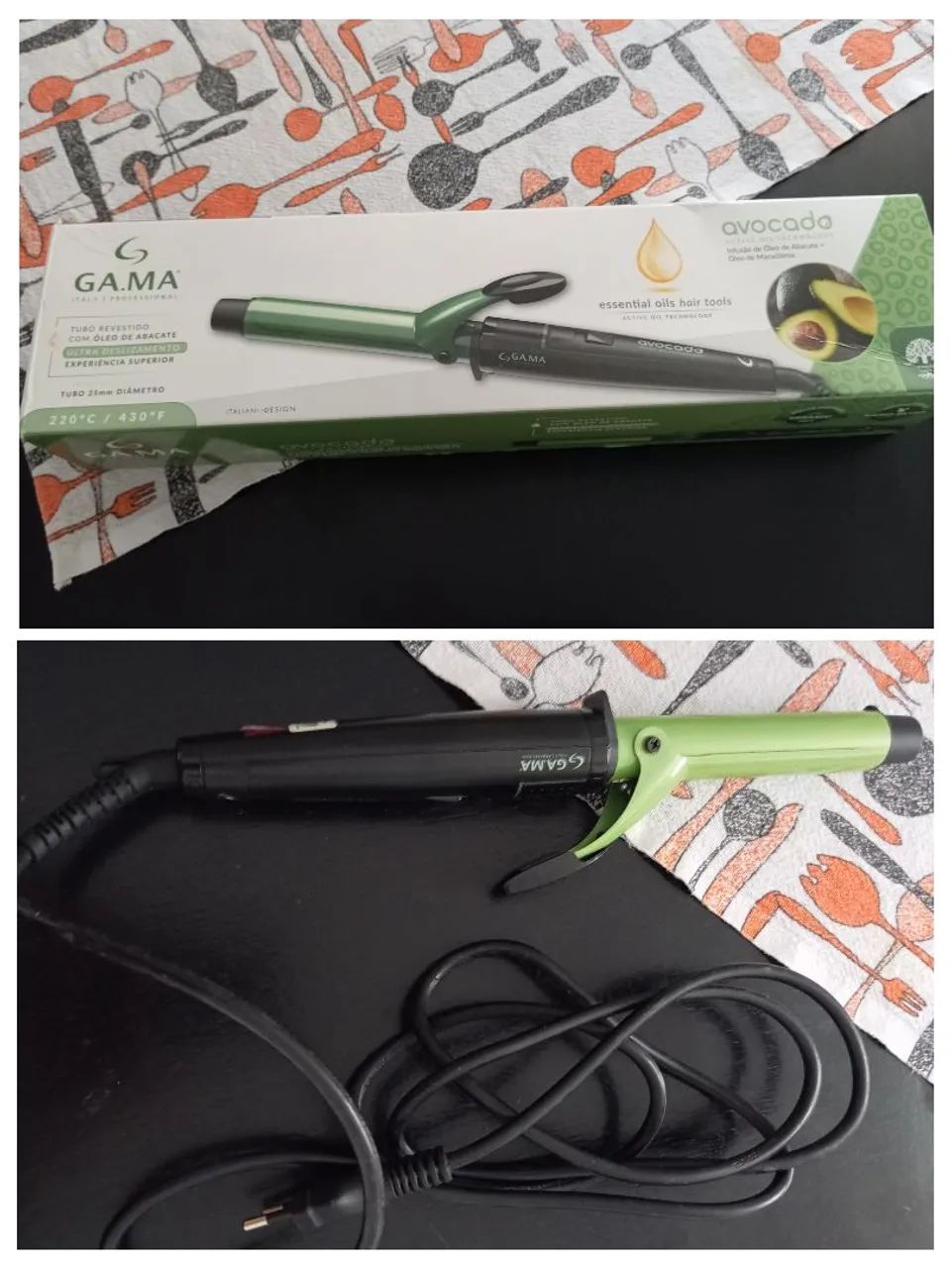Modelador de Cabelo Gama Italy com Óleo de Abacate