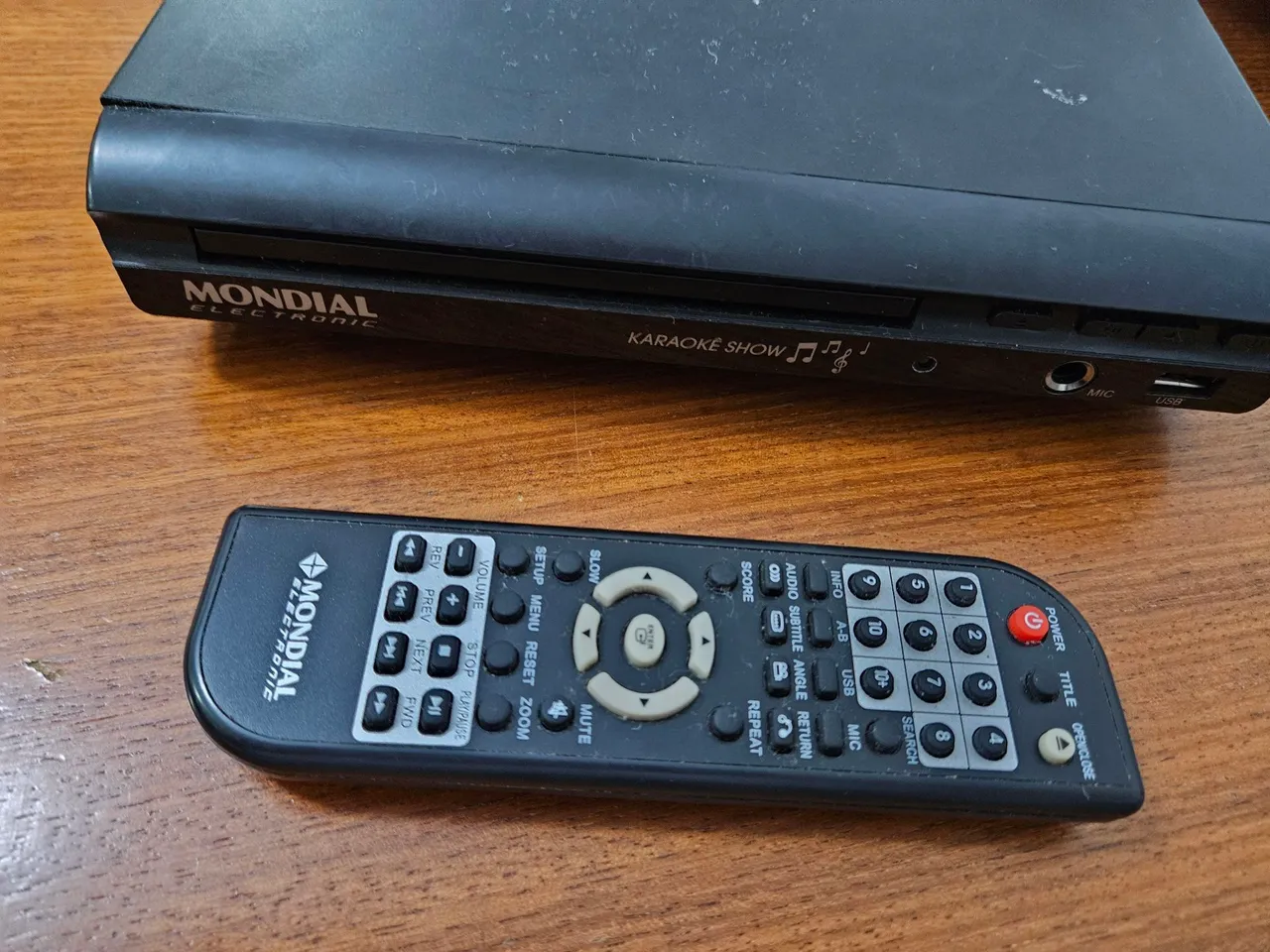 DVD Player Mondial Karaoke