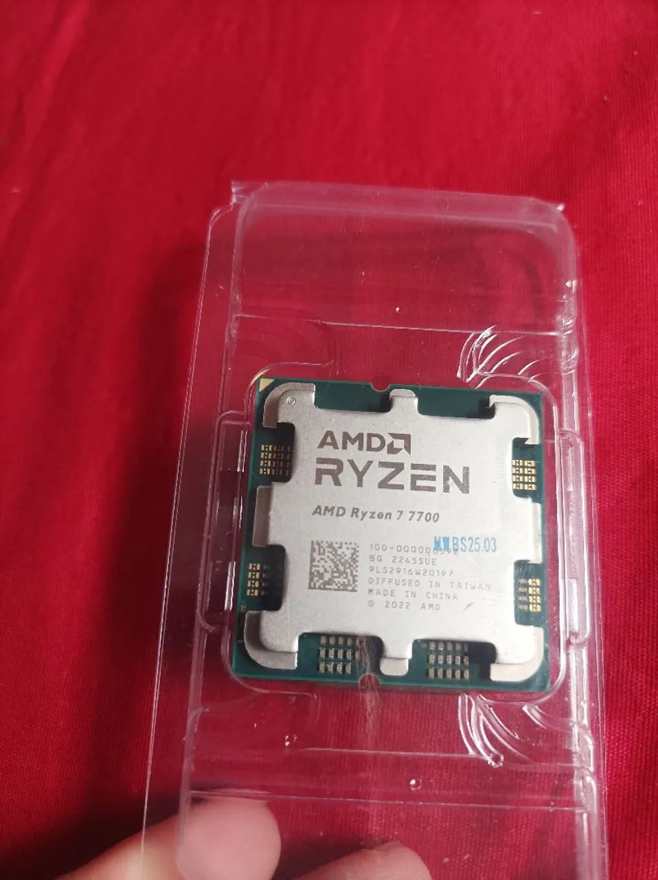 Processador ryzen 7 7700 perfeito envio olx pay cpu 7 7700 pode retirar pessoalmente tbm