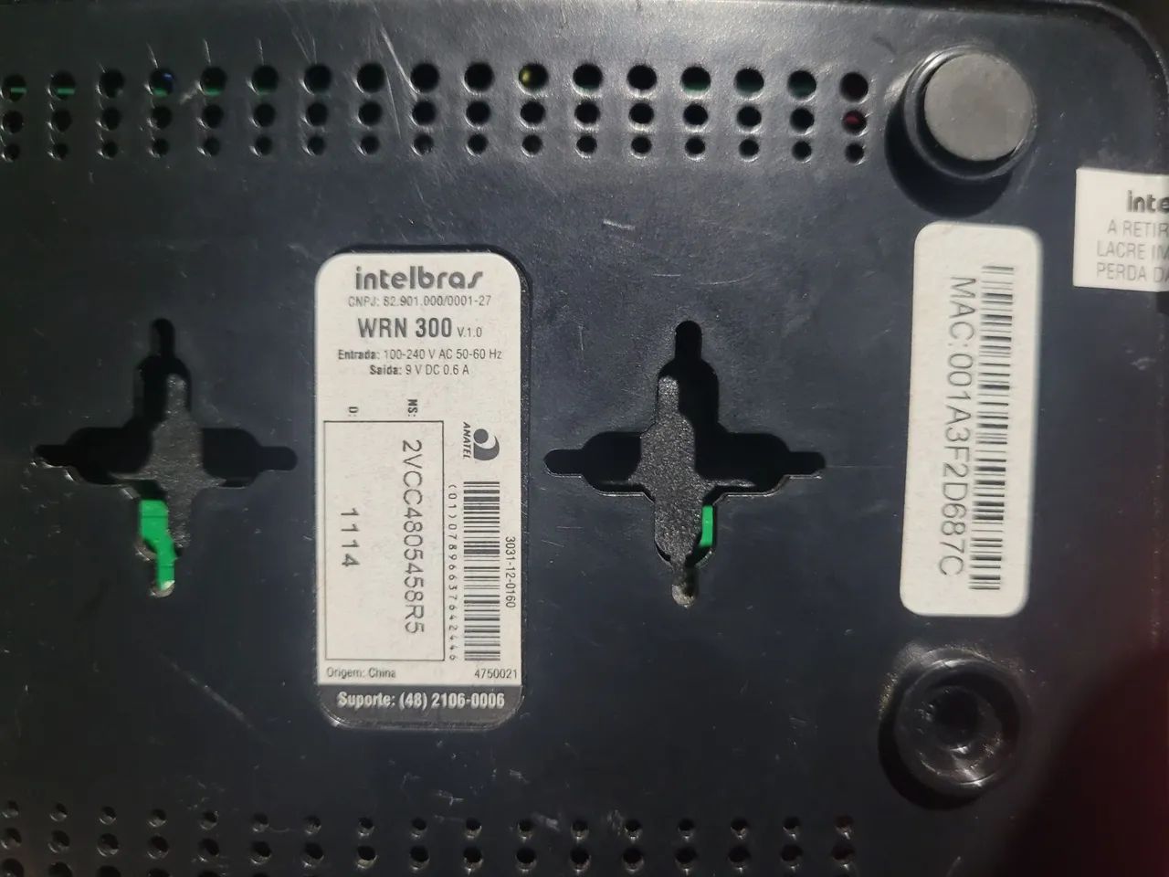 Roteador wirelles de Sinal Wi-Fi Intelbras WRN 300 - Foto 3