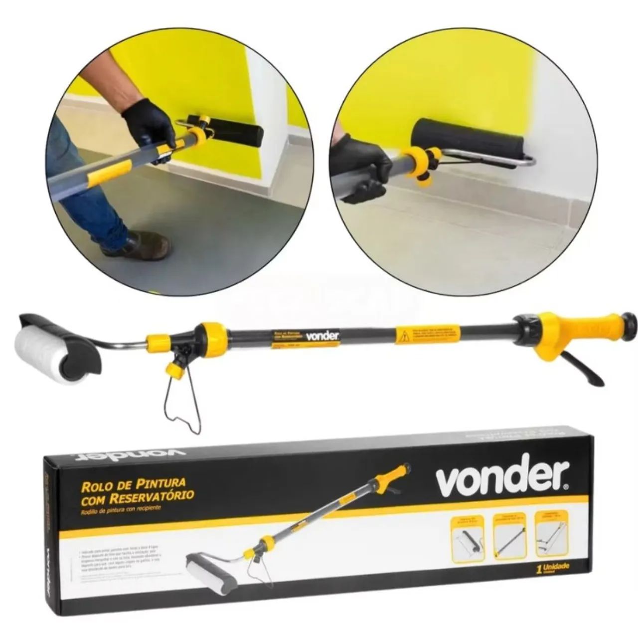 Rolo de Pintura com Reservatório Vonder - Foto 2