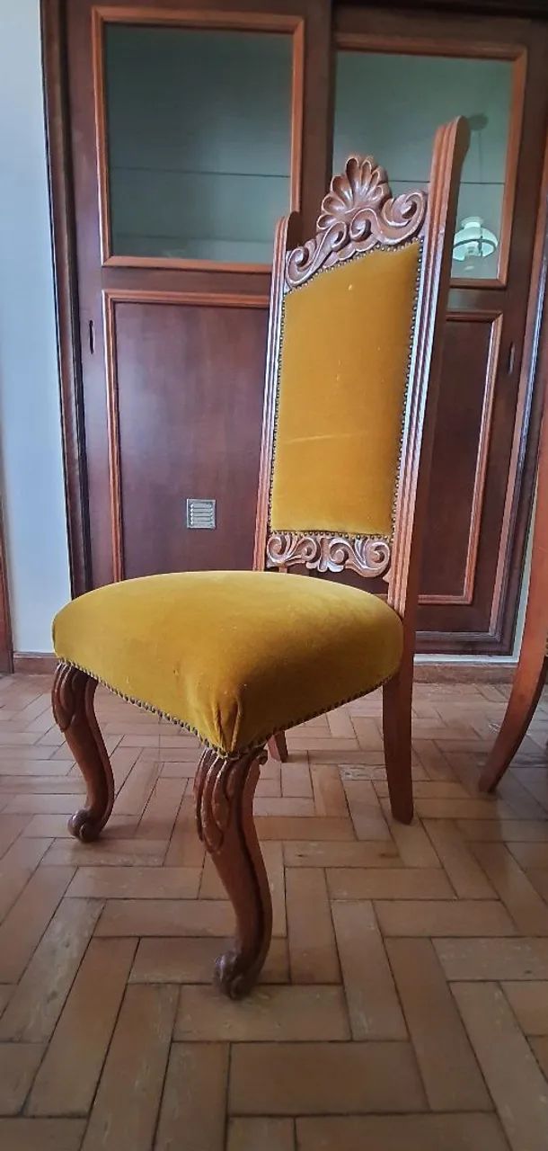 Mesa e cadeiras em Madeira de Lei  - Foto 5