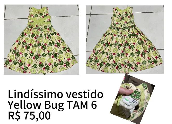 vestido infantil