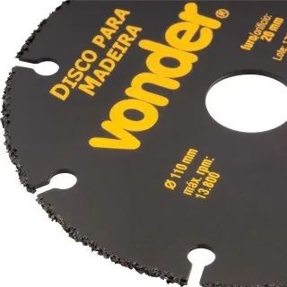 DISCO P/MADEIRA VONDER 110MM  - Foto 2