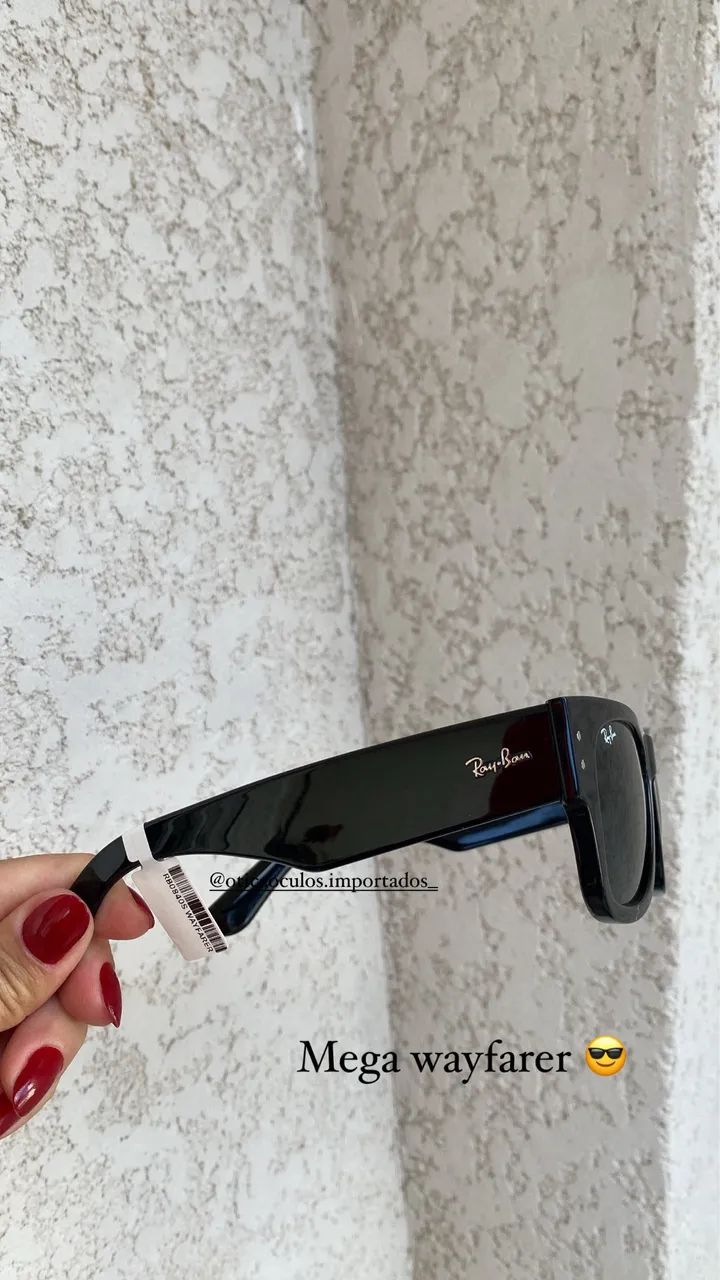 Óculos de sol RayBan novo completoo - Foto 2