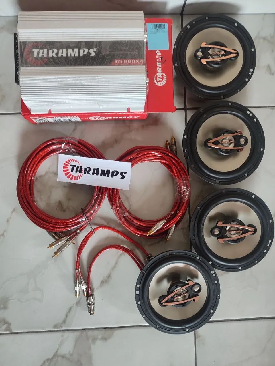 Amplificador Taramps DS800X4 800W RMS 2 Ohms