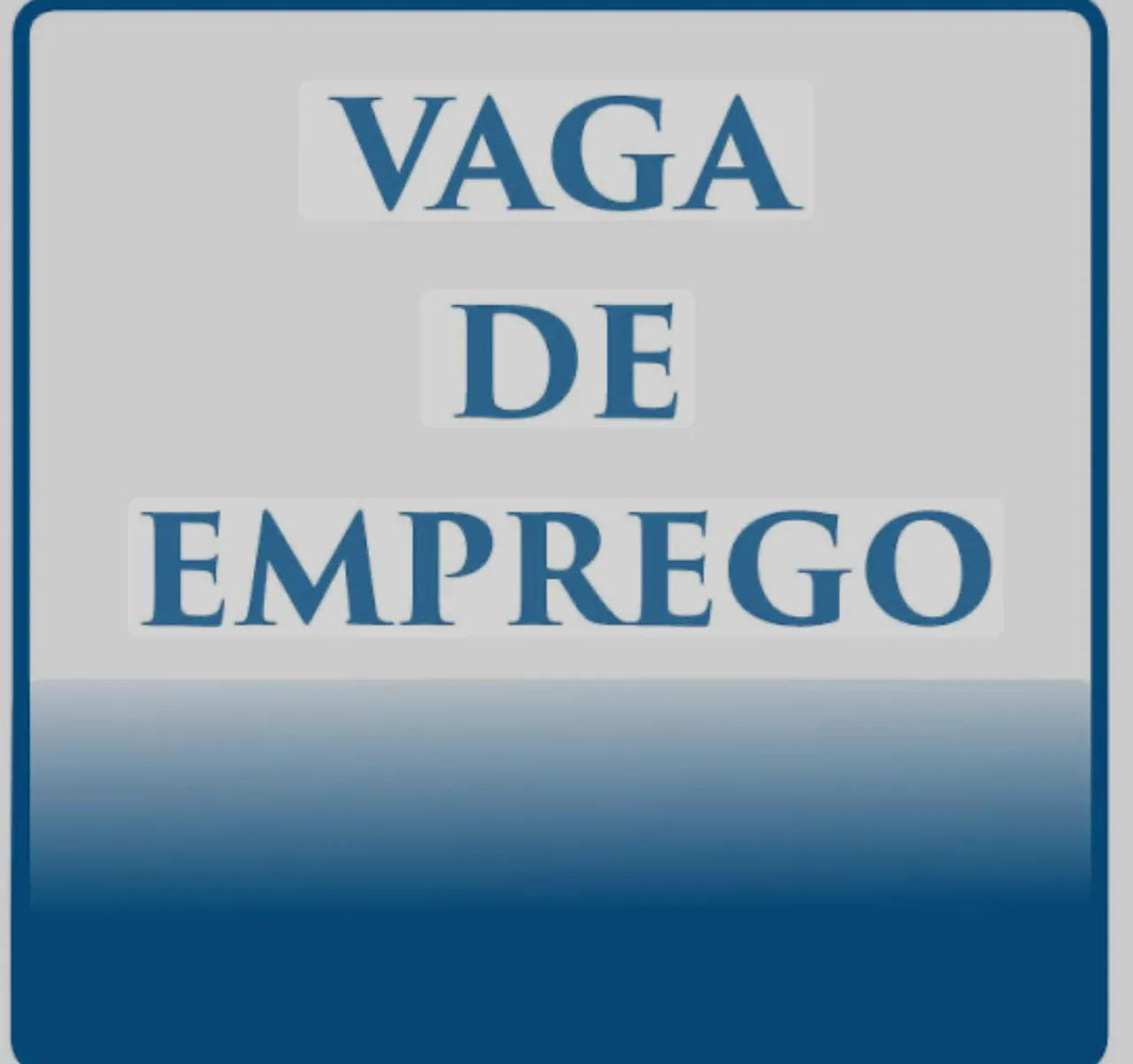 Vaga para auxiliar de produção