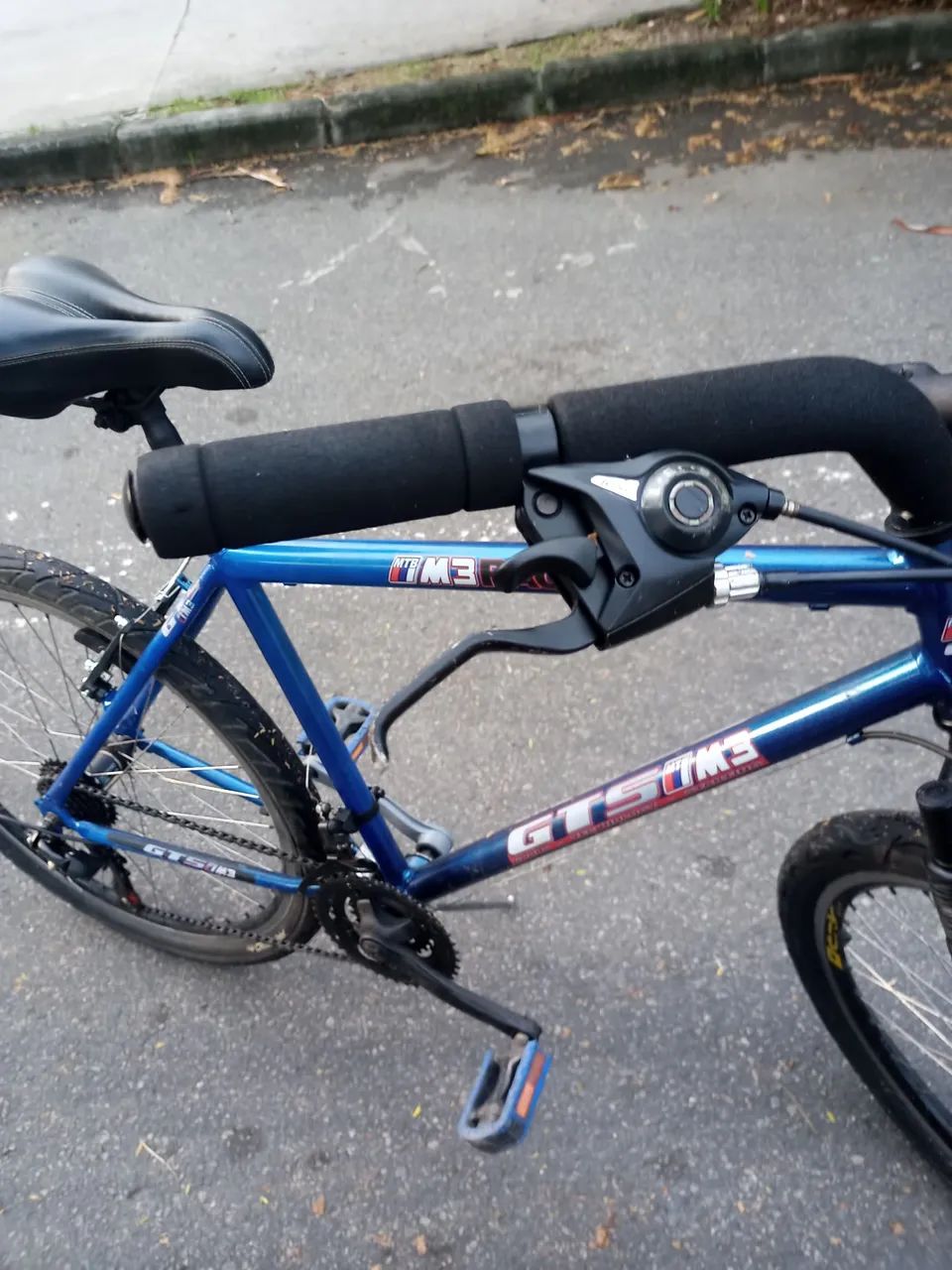 ENTREGO Bicicleta Mountain Bike aro 26 pneu parrudo 21 v confortável pneus novos - Foto 2