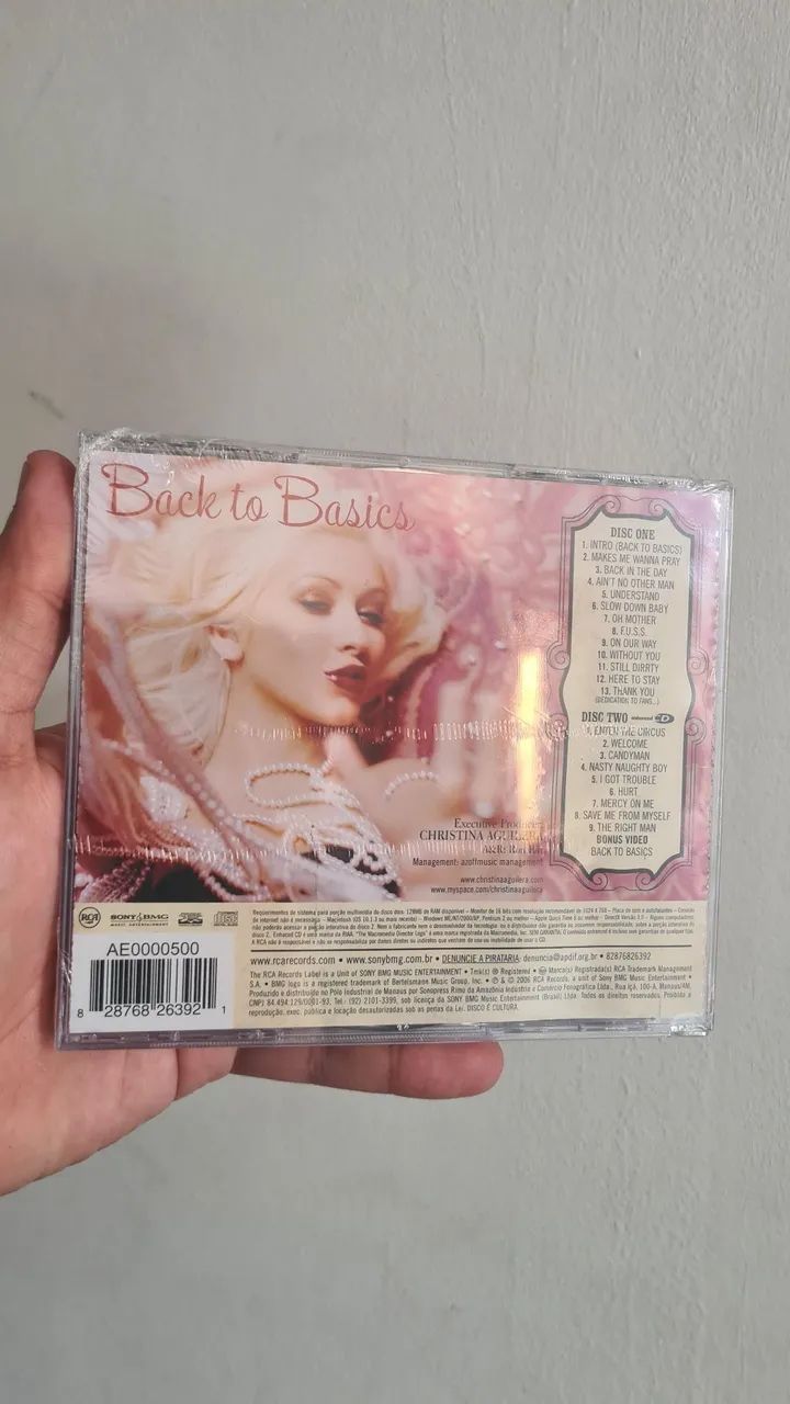 Christina Aguilera - Back to Basics (CD Duplo) LACRADO - Foto 2