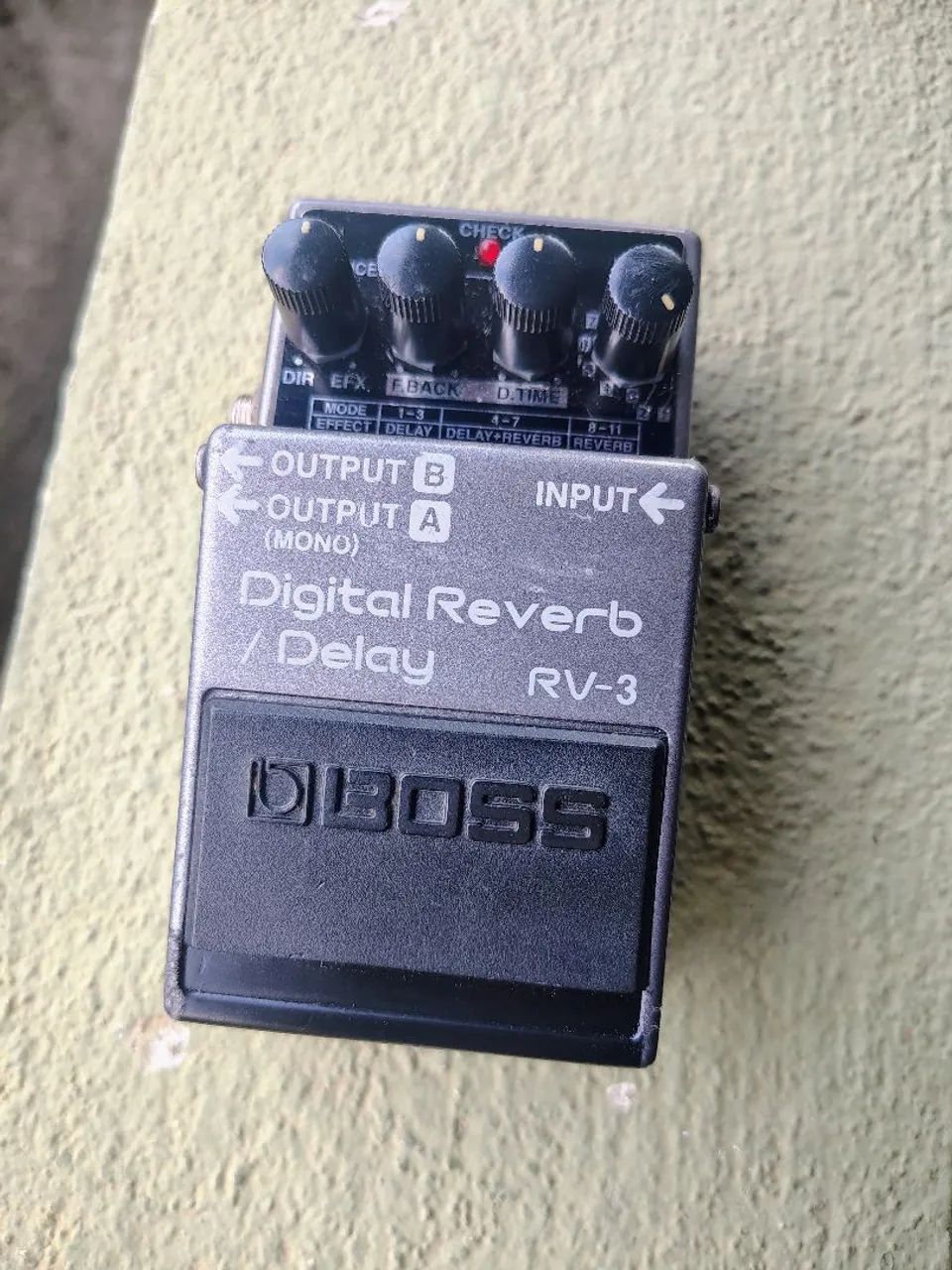 Pedal Boss digital Reverb/delay - Instrumentos musicais - Chácara