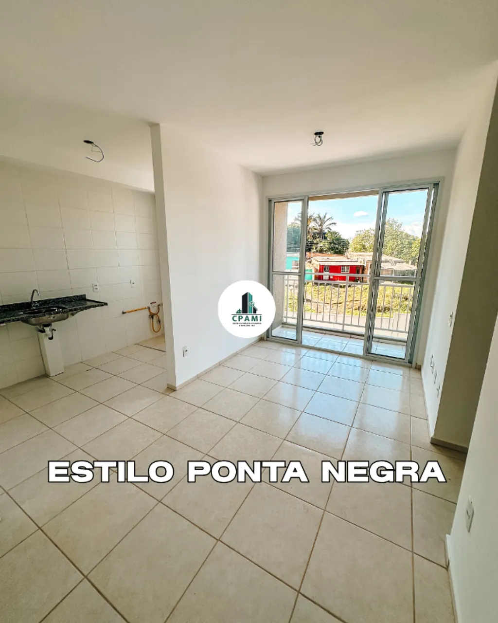 Estilo Ponta Negra | Apto 2 quartos - 49m²