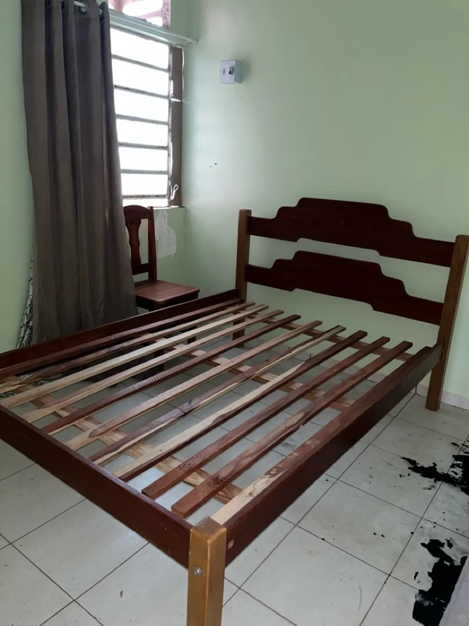 Cama de Madeira Casal