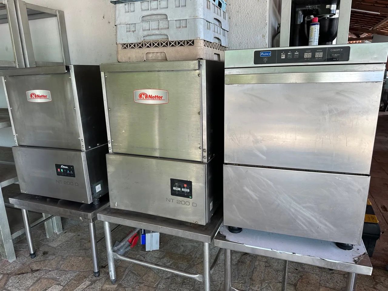 LAVADORA DE LOUÇAS INDUSTRIAL ECOMAX 500  NETTER / HOBART / PRATICA   - Foto 5