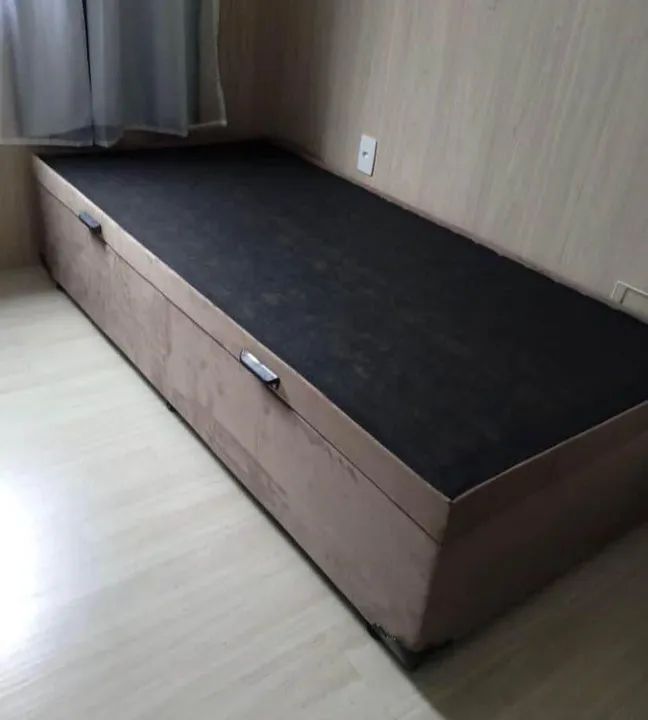 Cama Solteiro com Baú - Confort Vix - Foto 3