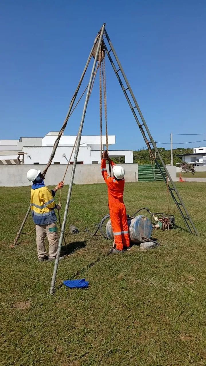 Sondagem SPT - Topografia - Perfuração de estacas 