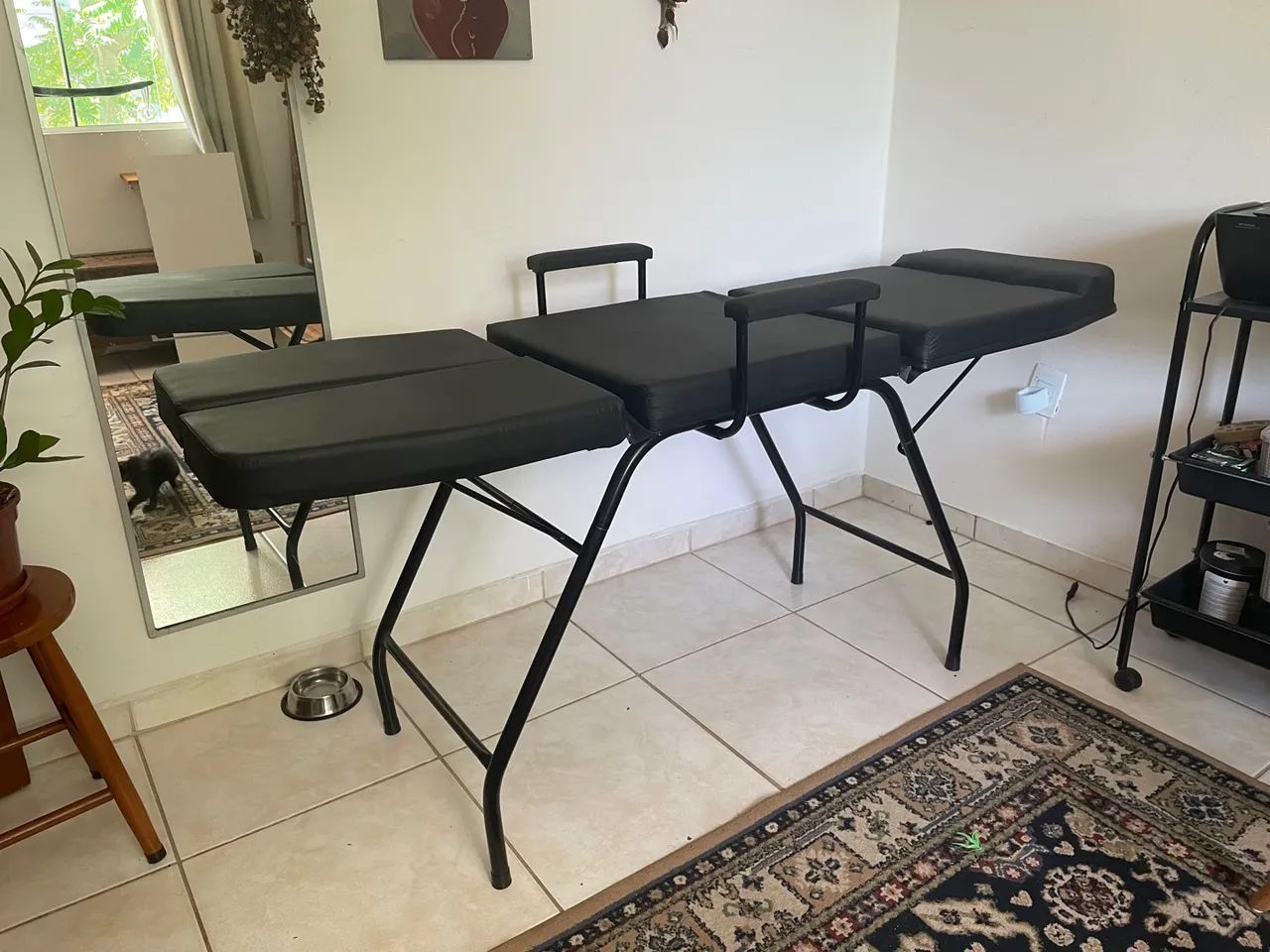 Poltrona de Estética - Preta - Foto 3