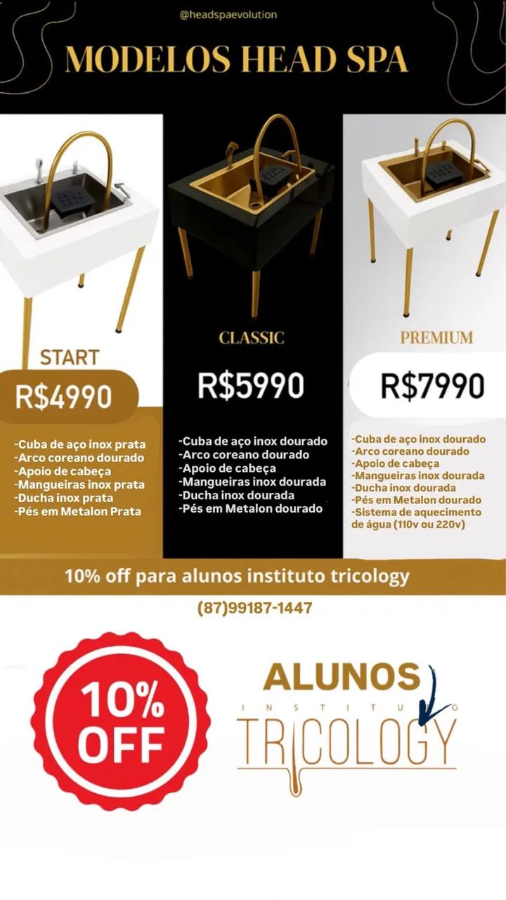 Head Spa Equipamento - Foto 5