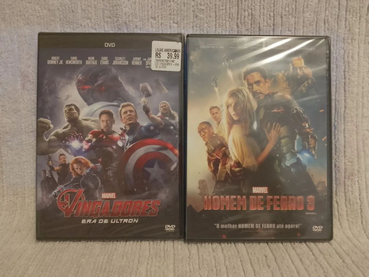 Filmes Marvel Lote 12 DVDs + 1 Blu-ray 3D lacrados e originais - Foto 5