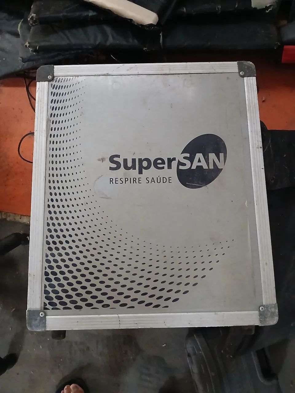 Equiptos Médicos "Respirador Completo " Marçal SUPERSAN RESPIRE Compl C/ Cilindro Oxig.