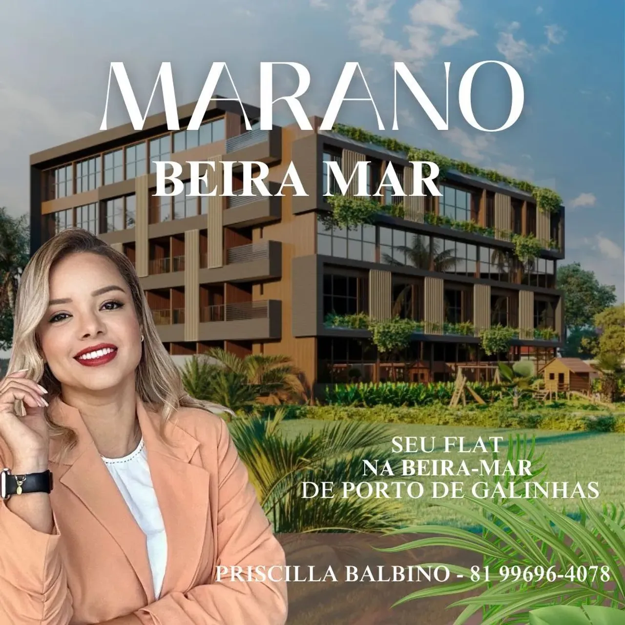 Flats em Porto de Galinhas - Beira Mar | Marano | Lazer Completo e Alta Rentabilidade