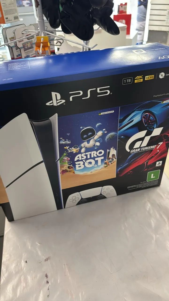 Playstation 5 slim digital - 2 anos de garantia - novo- aceito seu usado