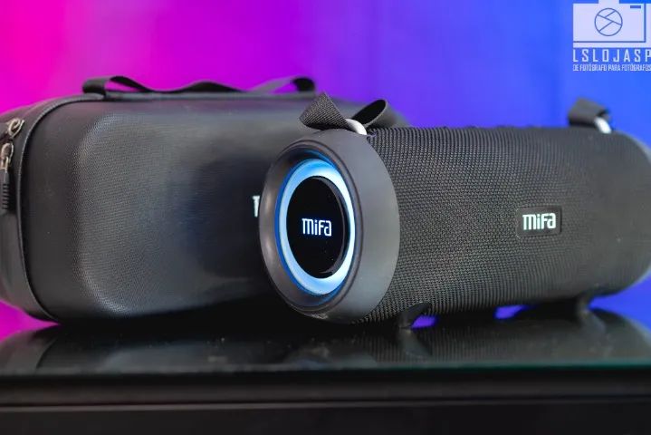 Caixa De Som Bluetooth Mifa A90 60w RGB 30 horas de bateria