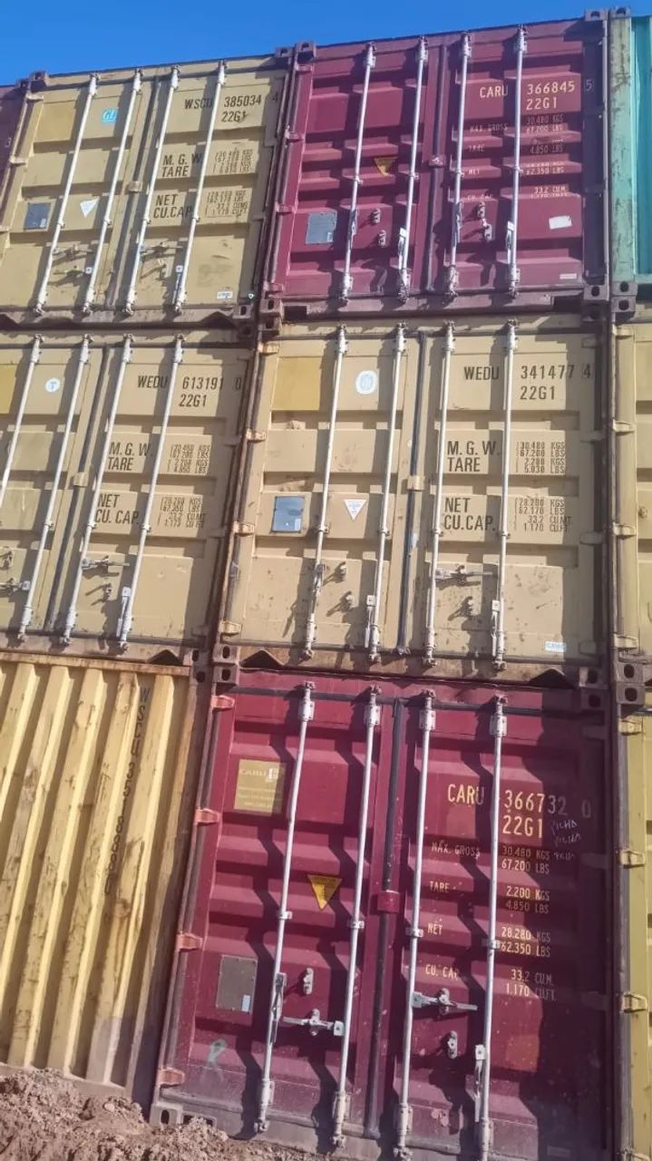 Containers de 20 e 40 pés