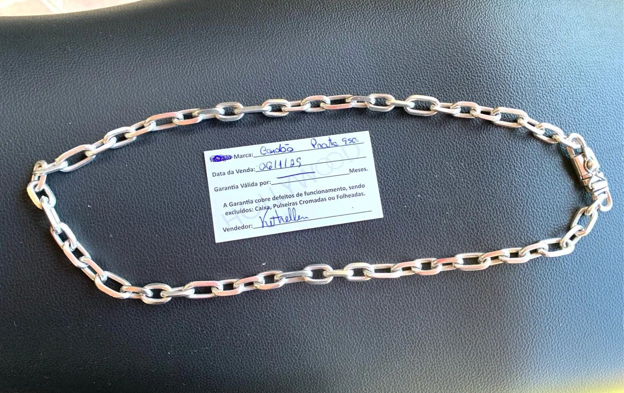 Cordão de prata Cartier  - Foto 3