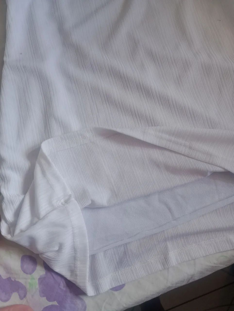 Vestido branco de um ombro lindo  - Foto 3