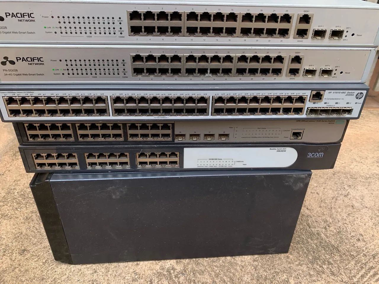 Switches de Rede Gigabit - Diversos Modelos