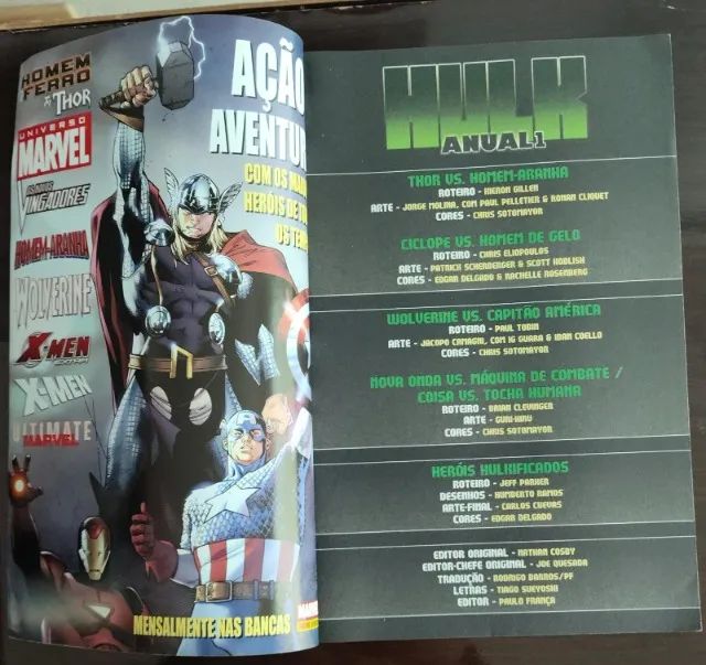 HQ Hulk Anual (Marvel Comics) 2011 N° 1 (Panini Comics) - Foto 5