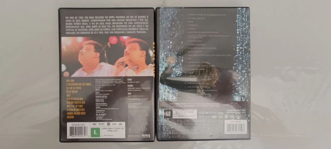 2 Dvds: Tim Maia e Ana Carolina  - Foto 2