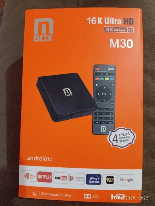 Tvbox 4k / Baixou o preço pra sair hoje...
