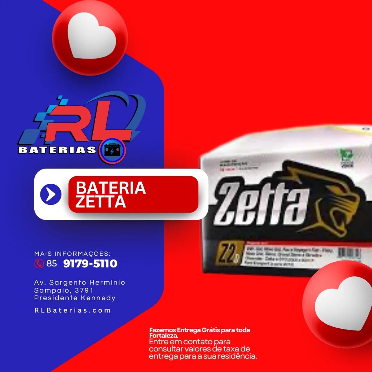 Bateria Zetta