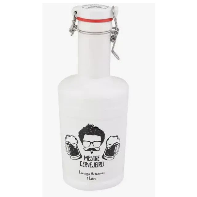 Growler Mestre Cervejeiro 1l feito em 100% ceramica - Marca Ceraflame - Foto 2