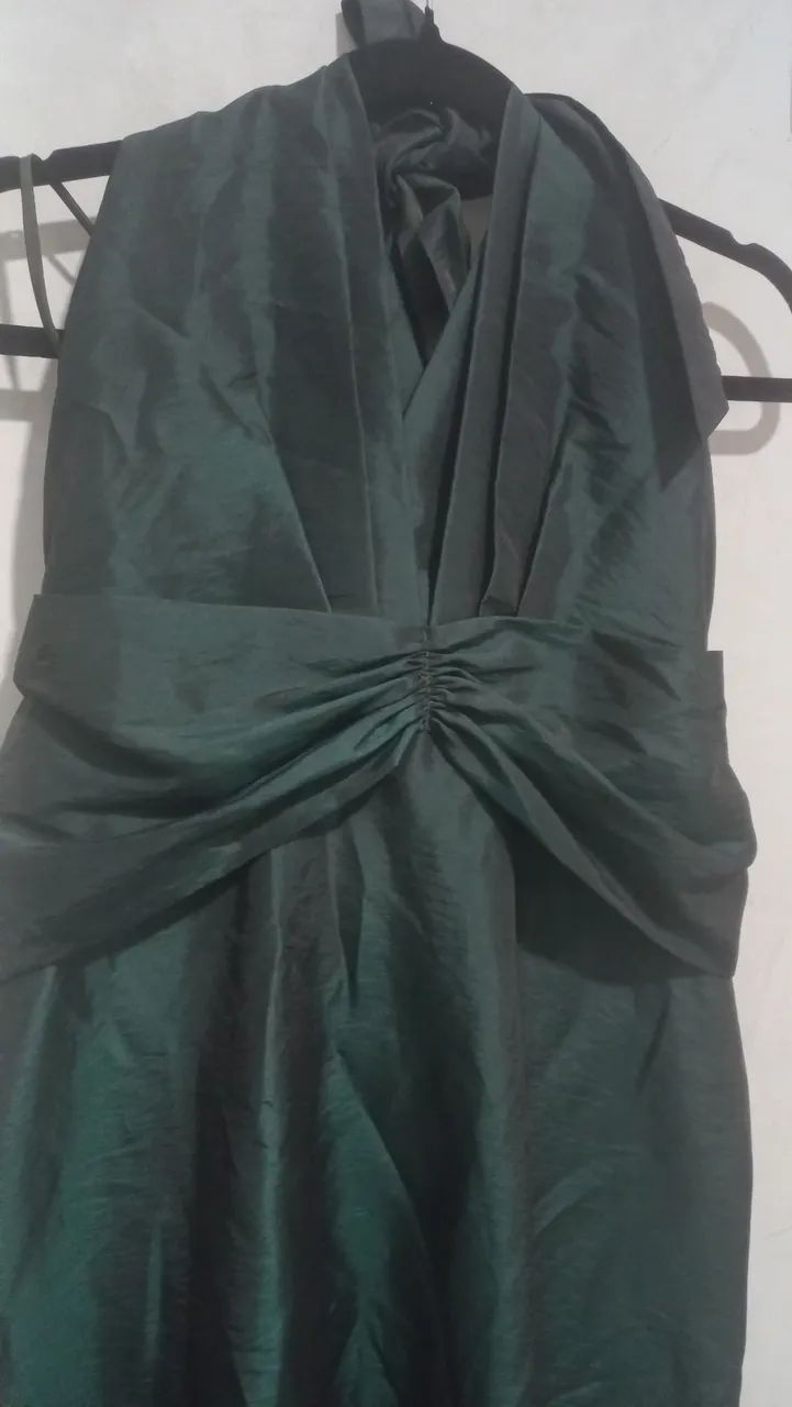 Vestido de festa verde  - Foto 3