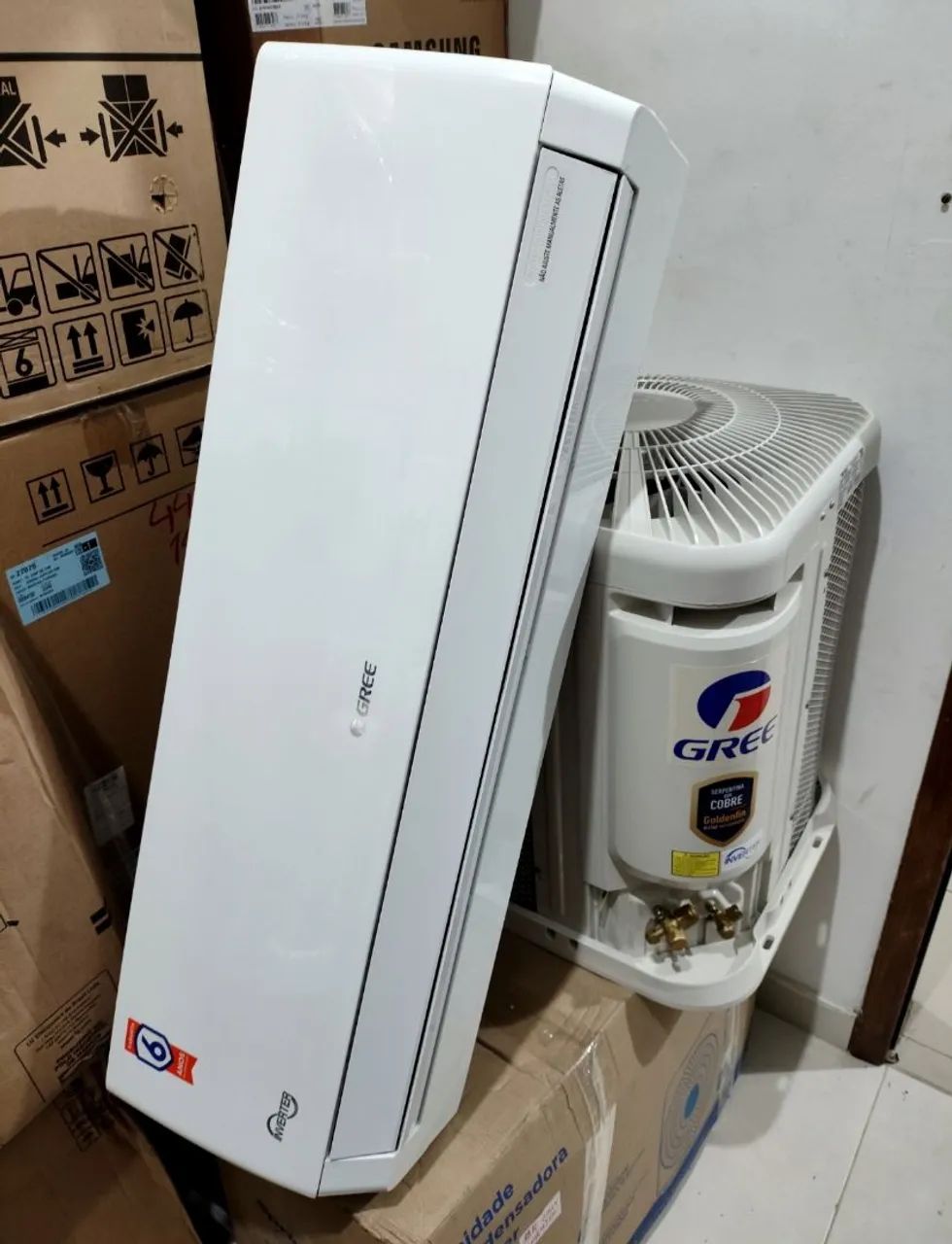 Ar Split Gree Inverter 9000 BTUs+ Novo + Nota + Garantia+ Cartão 12x!! - Foto 2