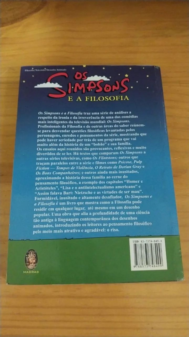 Livro Os Simpsons e a Filosofia -  O Dóh! de Homer - Uma coletânea divertida de analises - Foto 3