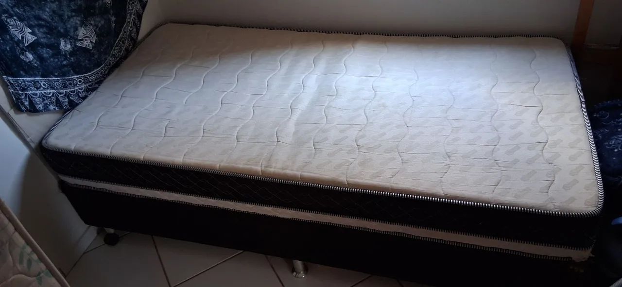 Cama box com colchão - tamanho viúvo  - Foto 3
