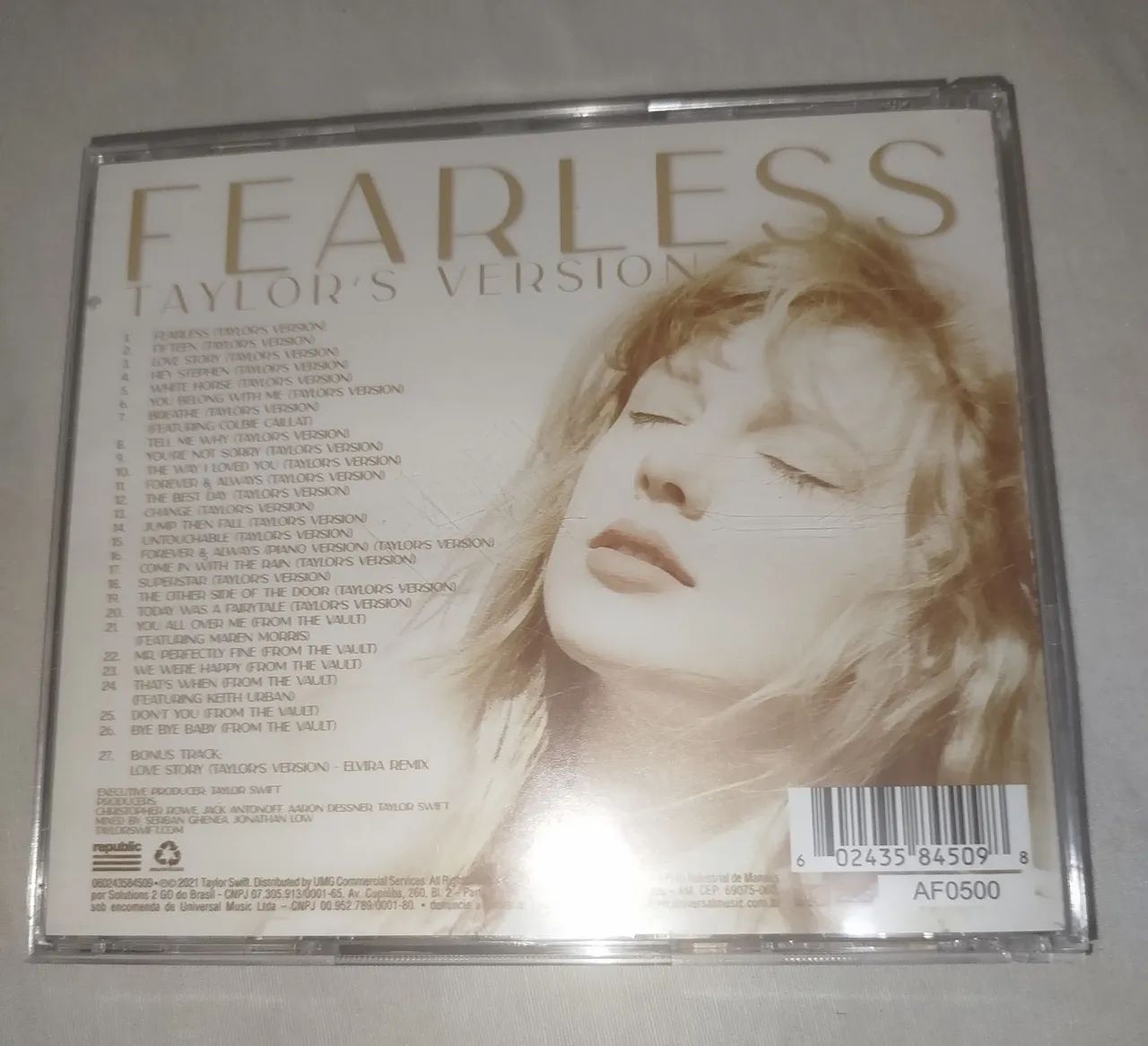 fearless Taylors version tv cd - Foto 2