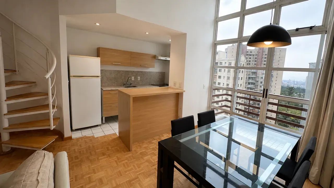 Duplex para aluguel com 55 metros quadrados em Alphaville